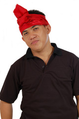 man with balinese turban