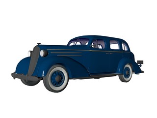 Old Car Sedan