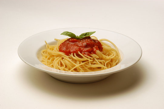 Piatto di spaghetti