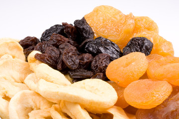 Background fom dried fruits