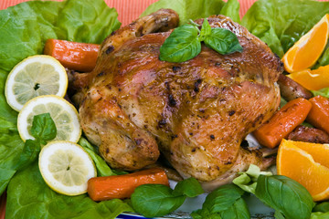 Roasted chicken 