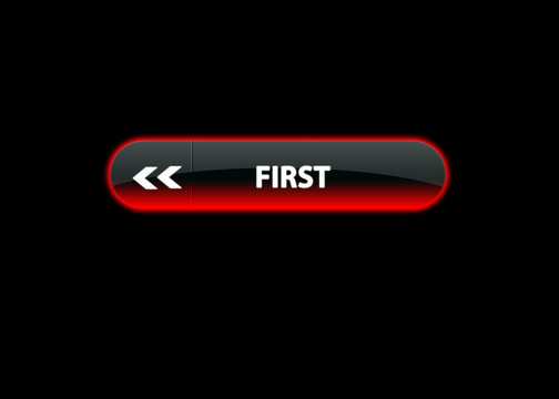 Button first red neon