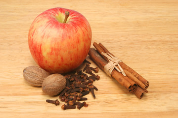 Apple and spices