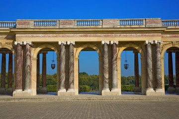 grand trianon, parc du chateau de versailles, 78, île de france