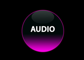 button audio pink neon