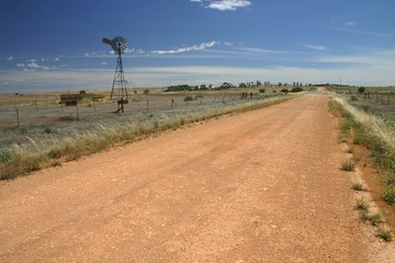 Windmill standing still