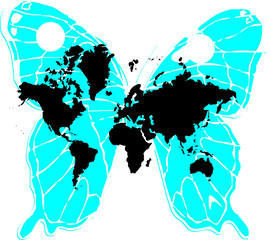 monde de papillon