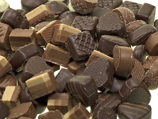 pralinen süßigkeiten die auf der zunge zergehen