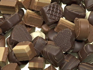 pralinen süßigkeiten die auf der zunge zergehen