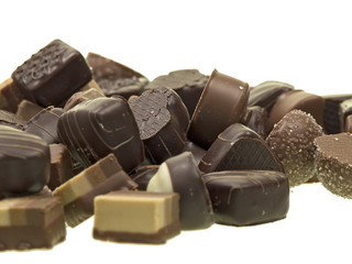 pralinen süßigkeiten die auf der zunge zergehen