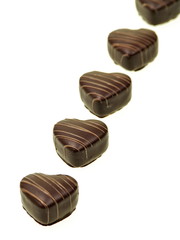 pralinen herz süße bissen eine sünde wert