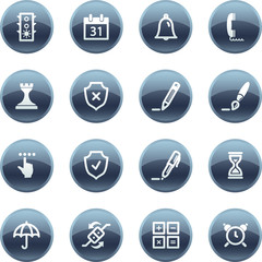 Mineral drop software icons