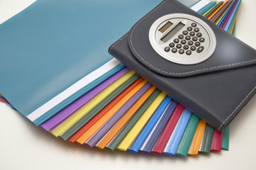Color files.