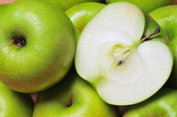 Green apples
