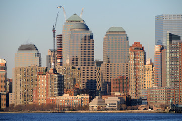 Manhattan New York Skyline Hudson Panorama