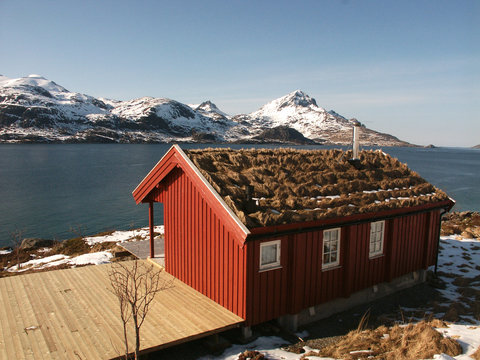 Cottage on the fjord