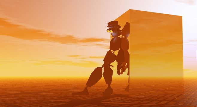 robot resting