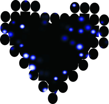 etoiles sur coeur