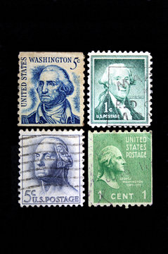 George Washington Postage Stamps
