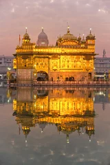 Deurstickers  Golden Temple in Amritsar, Punjab, India. © Luciano Mortula-LGM