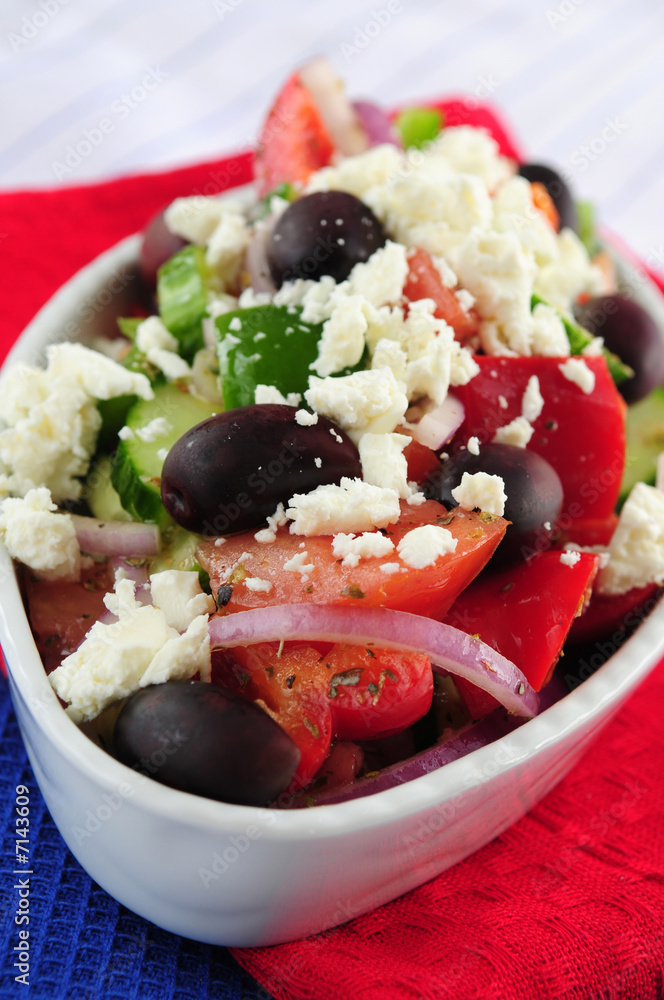 Canvas Prints greek salad