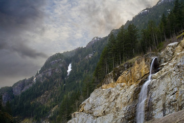 Pacific Northwest Waterfall