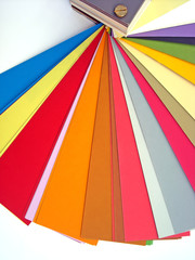 Fototapeta premium Printing paper color chart background