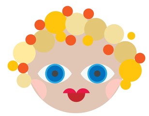 Fototapeta premium visage fille