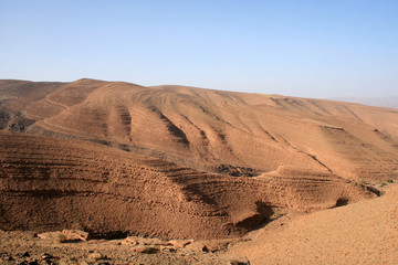Montagnes de l'Atlas au Maroc