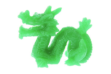 Jade Dragon Ornament