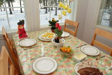 Easter table