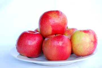 Des pommes rouge