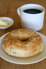 Bagel and Coffee