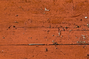 Rustic red wood background texture