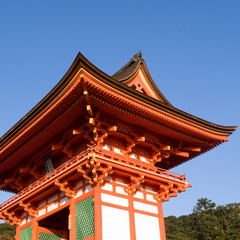 Fototapeta na wymiar Kiyomizu temple