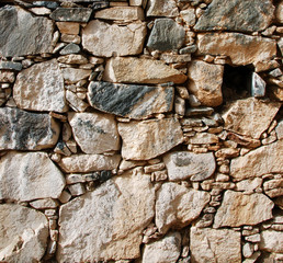 Stone wall