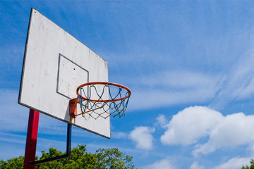 Naklejka premium Basketball hoop
