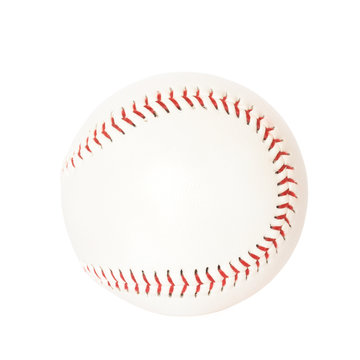 Baseball ball isolated