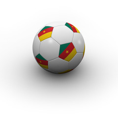 Obraz premium Cameroonian Soccer Ball