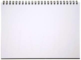 Blank Spiral Notepad