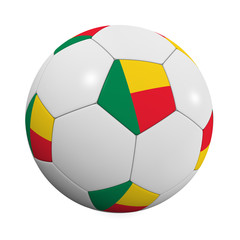 Obraz premium Beninese Soccer Ball