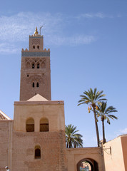 Fototapeta na wymiar Koutoubia marrakeh