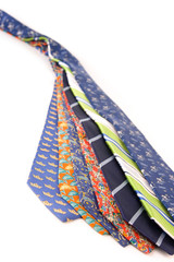 Business men tie work clothes.