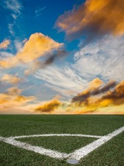 Fototapeta premium stadium football
