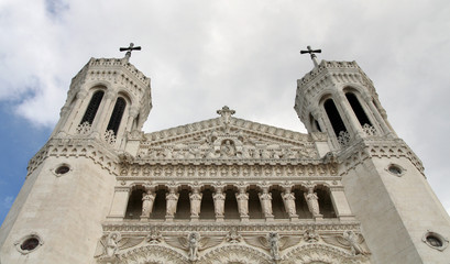 Fototapeta premium basilique de fourviere-lyon 
