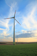 Fototapeta premium Erneuerbare Energie