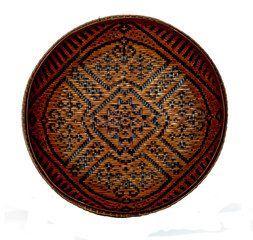 open woven basket