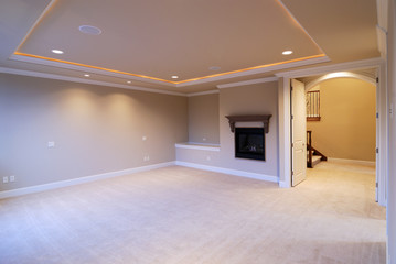 Master Bedroom with Fire Place