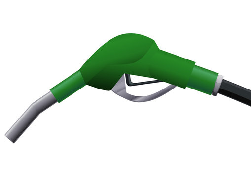 Pompe à essence verte