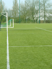 Fototapeta na wymiar boisko do piłki nożnej